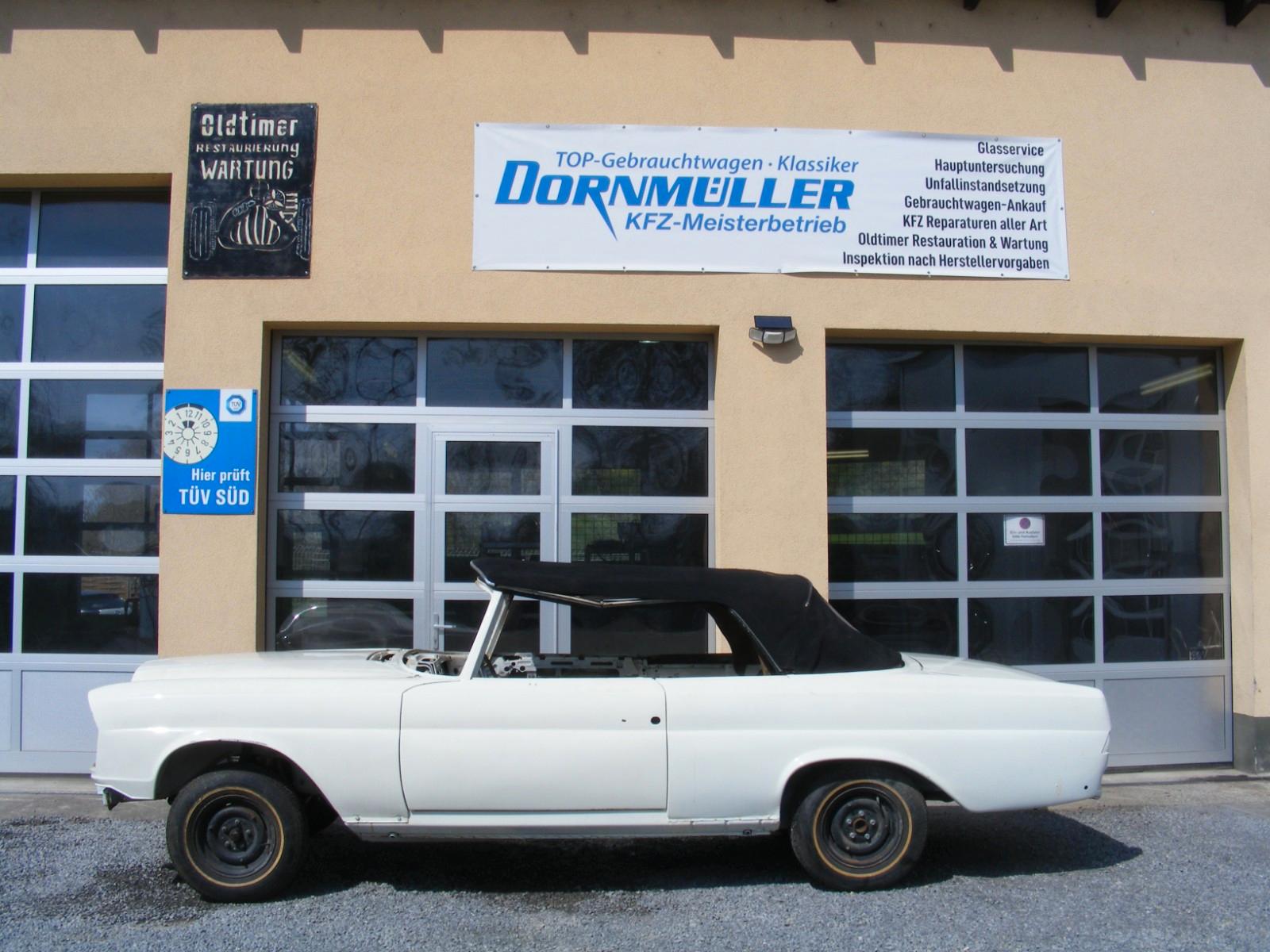Mercedes-Benz 220 SE Werkscabrio - Garagenfund -