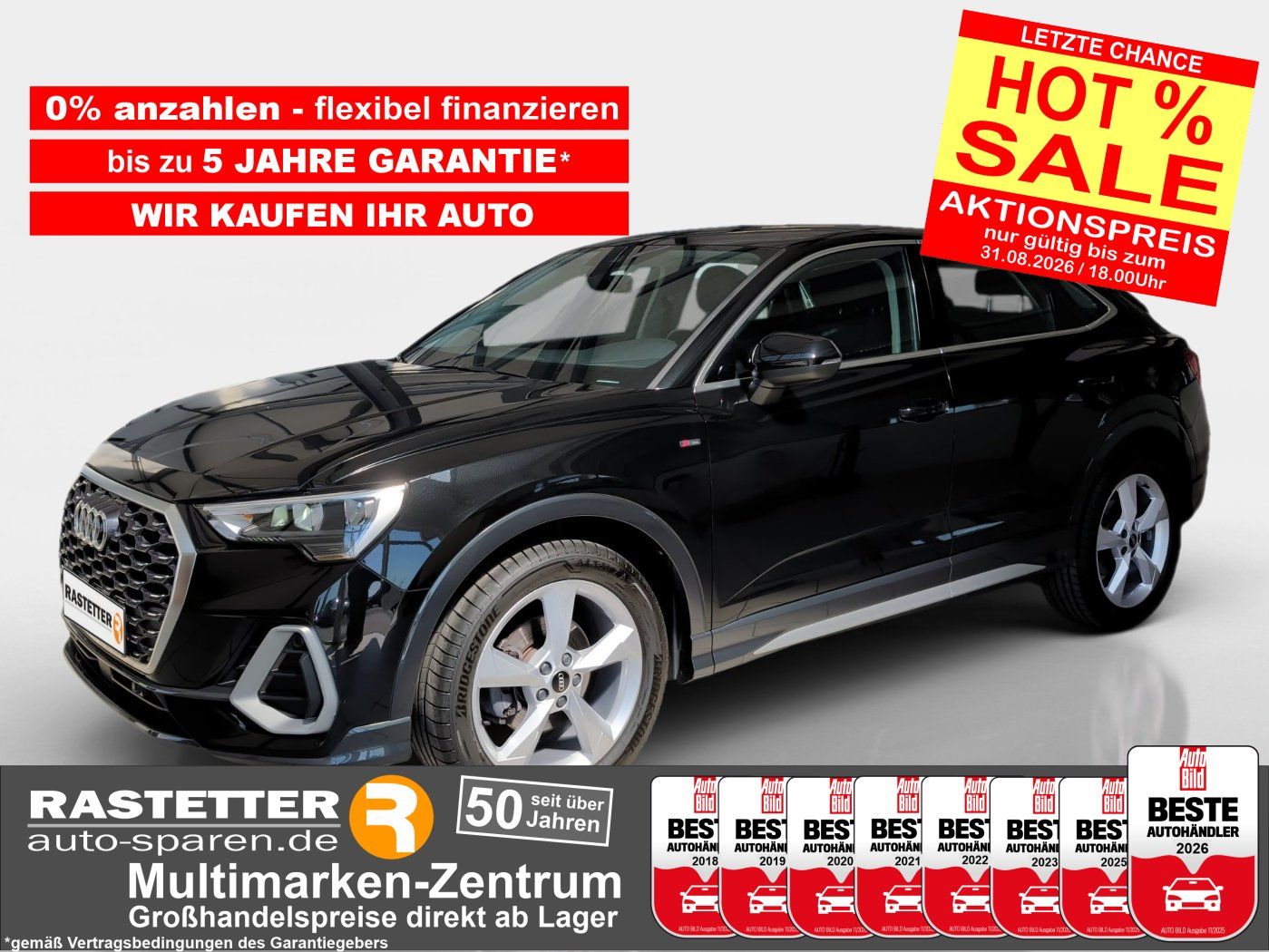 Audi Q3 Sportback 35 TDI S line AHK+Navi+ACC+19Z+eHec foto 1