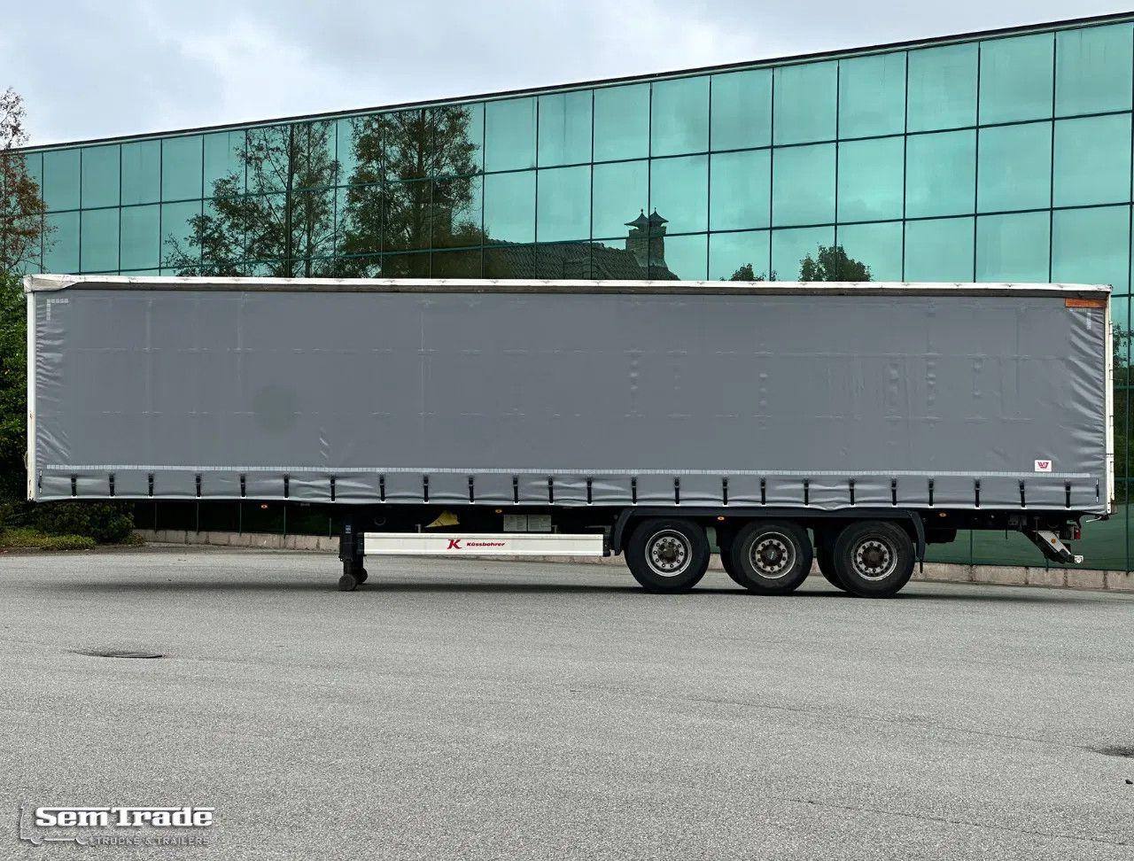 Kässbohrer XS VALX AXLES DRUM BRAKES NEW CURTAINS NL-TRAILE