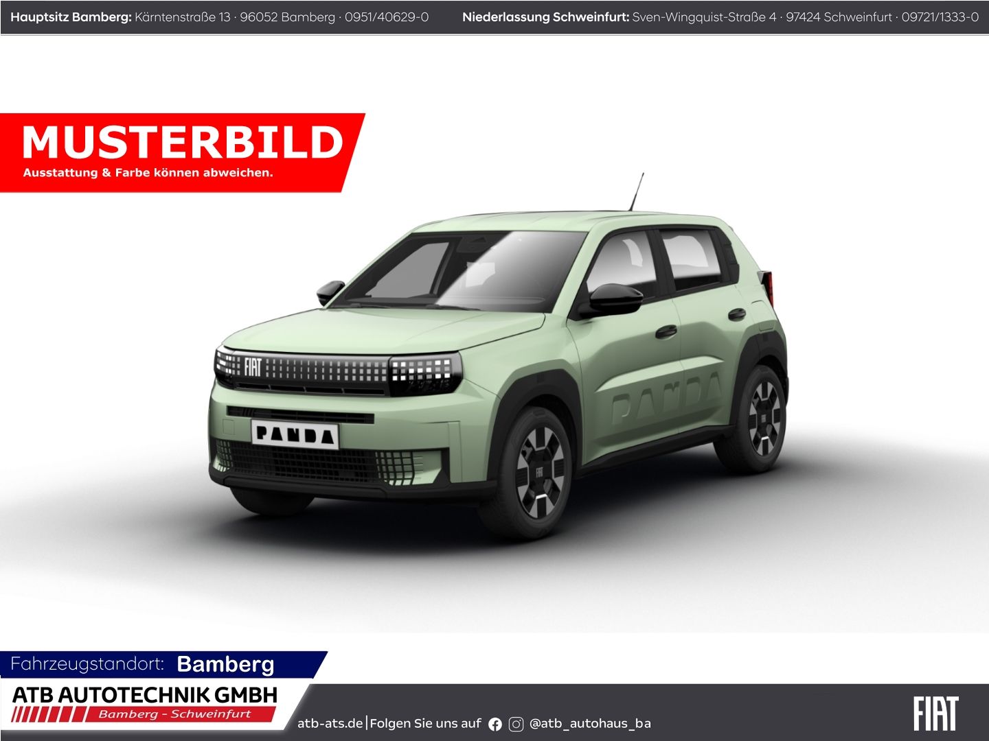 Fahrzeugabbildung Fiat Grande Panda Business Edition Hybrid,  Navi, PDC