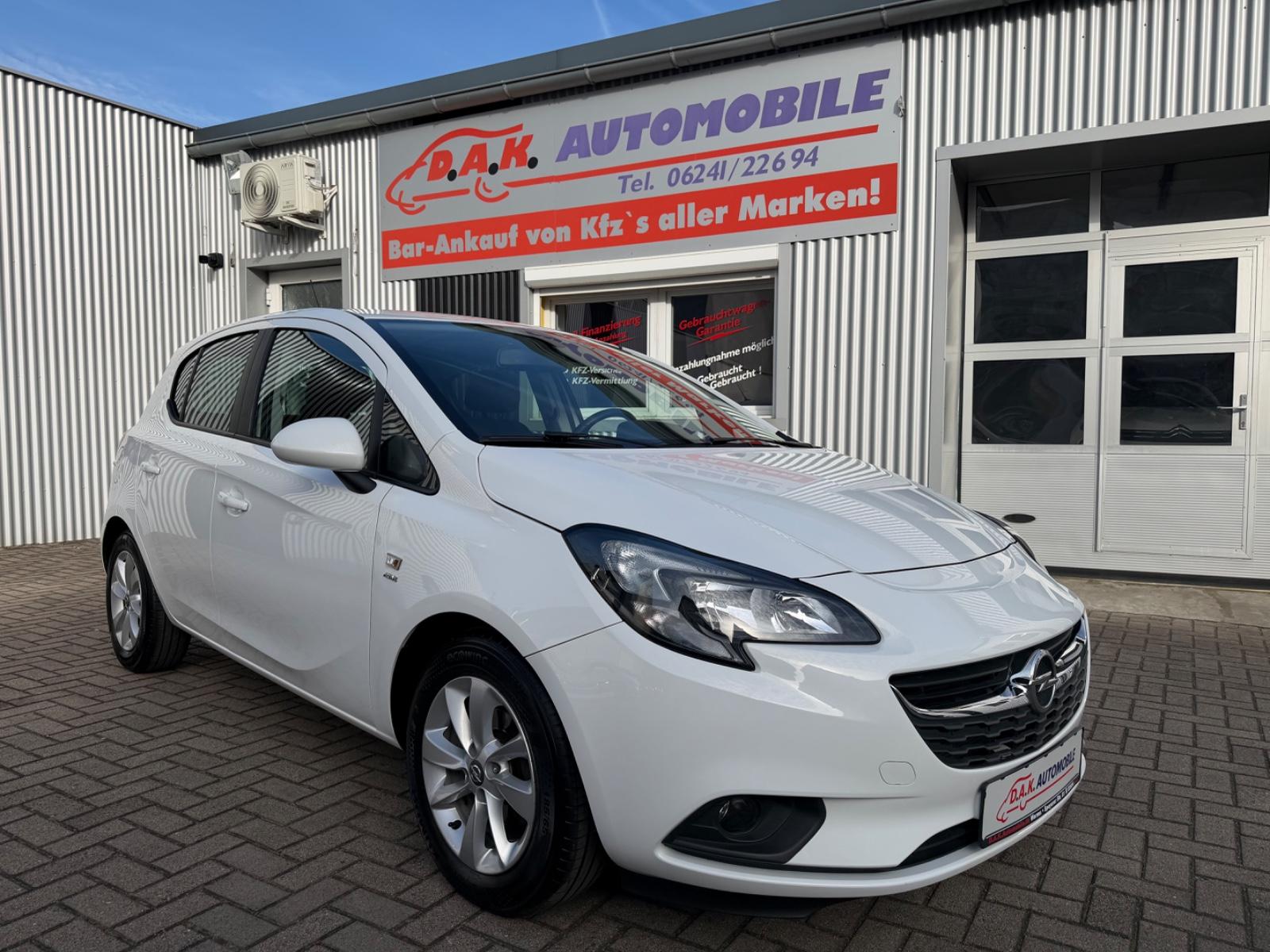 Opel Corsa E Active 2.Hand+93TKM+SHZ+4 Türer+PDC