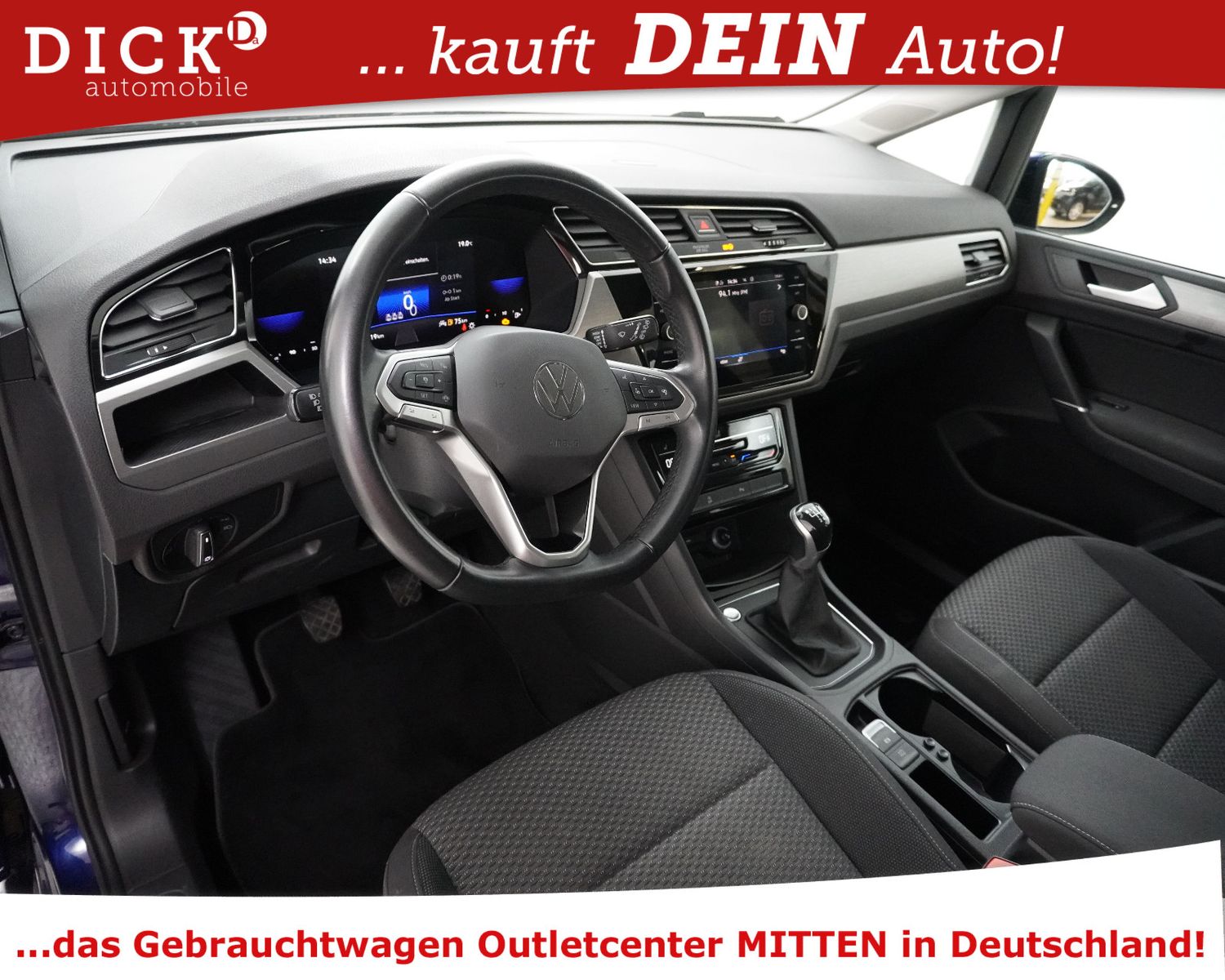 Fahrzeugabbildung Volkswagen Touran 1.5TSI Comfort NAVI+SHZ+ACC+VIRTU+PDC+DAB