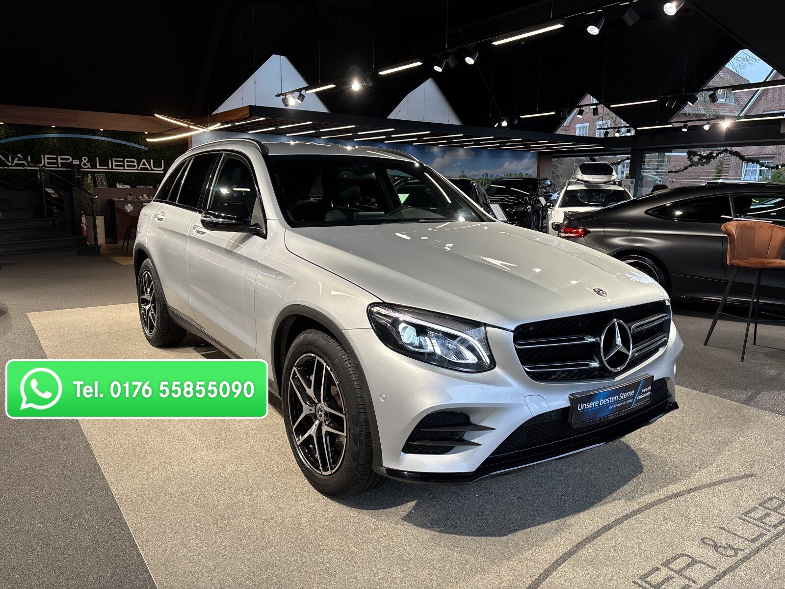 MERCEDES-BENZ GLC 220d 4M AMG-Line*Night*Cam*AHK*Navi*LED*R-CD
