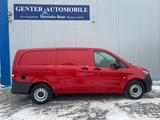 Mercedes-Benz Vito 110 LANG 6G KLIMA TEMPOMAT 2-SITZE SCHRÄNKE - rote Mercedes-Benz Vito