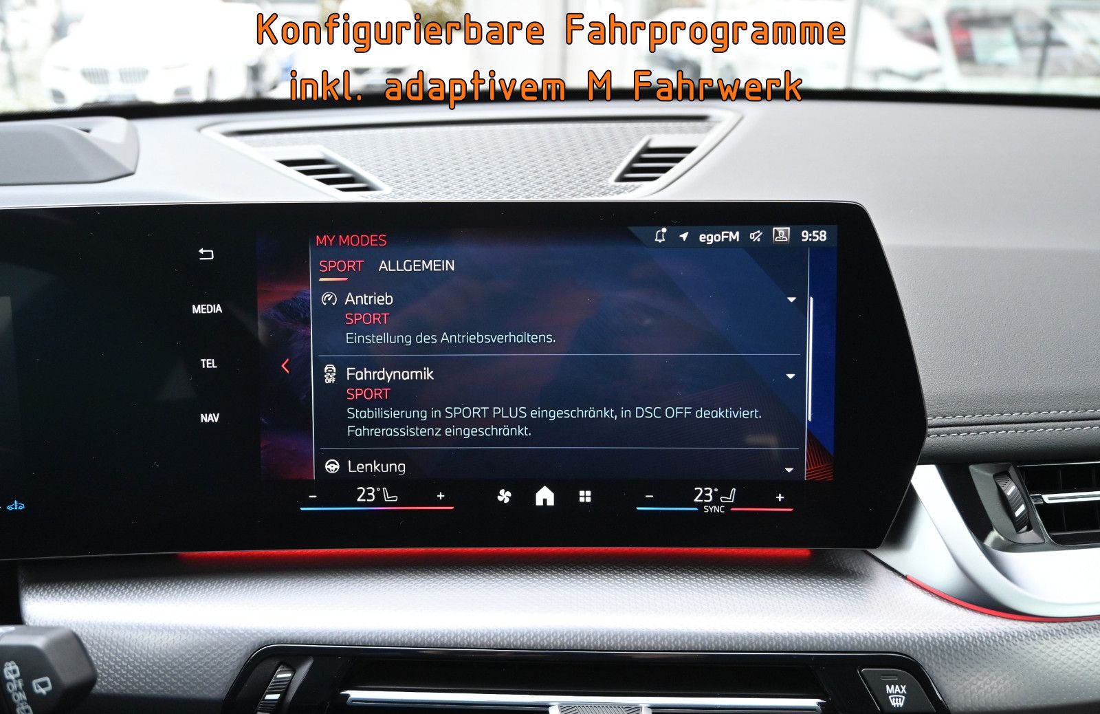 Fahrzeugabbildung BMW X1 xDrive23i M-Sport °ACC°AHK°360°MEMO°HARMAN°