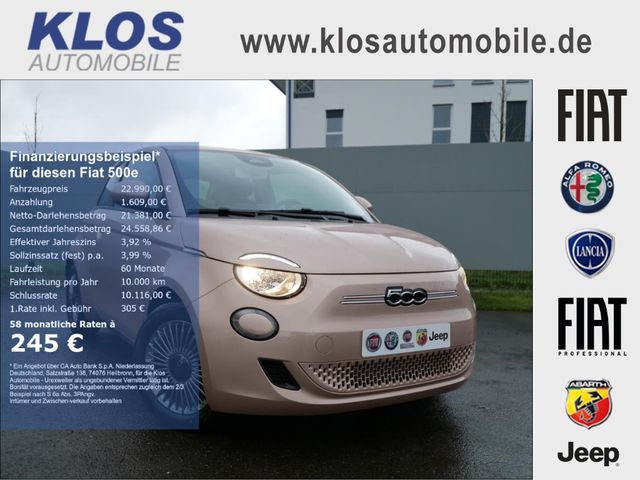 Fiat 500e ICON AT 42 kWh PARK KOMFORT NAVI ALU KLIMAA