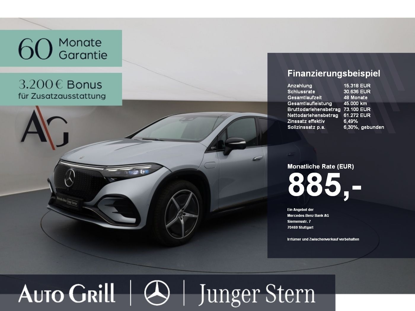 Mercedes-Benz EQS SUV 450 4M AMG Night Premium Airmatic 360