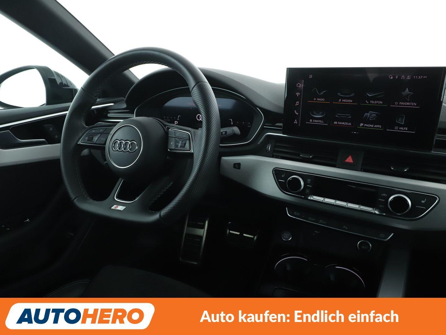 Audi A5 40 TFSI Mild-Hybrid quattro S line Aut.*NAVI*, миниатюра 12