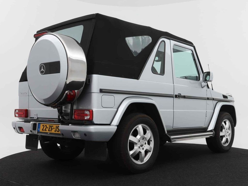 Mercedes-Benz G 500 Cabrio Komplett ASV Händlerwartung, Unieke