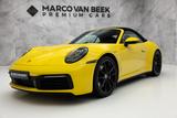 Porsche 992 Cabrio 3.0 Carrera 4S 450 PK | Sportuitlaat - mit Benzin-Antrieb: Gelb, Cabrio