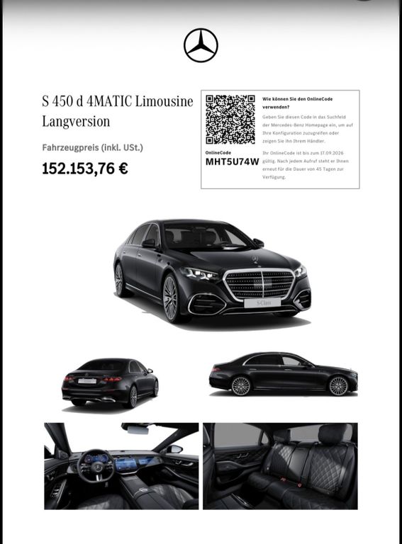 Image of Mercedes-Benz S 450