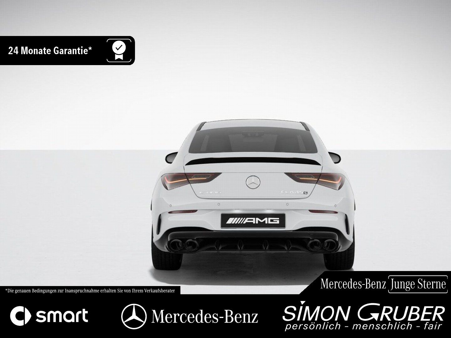 Fahrzeugabbildung Mercedes-Benz CLA 45 S 4M AMG Aero Burm Pano MBeam 360 drivers