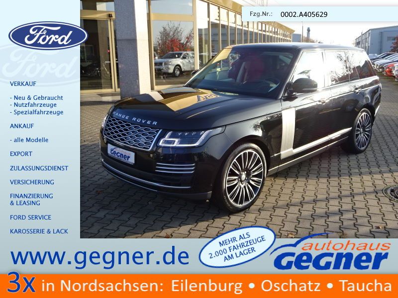 Vorderansicht des LAND ROVER Range Rover P400e Autobiography PHEV ACC