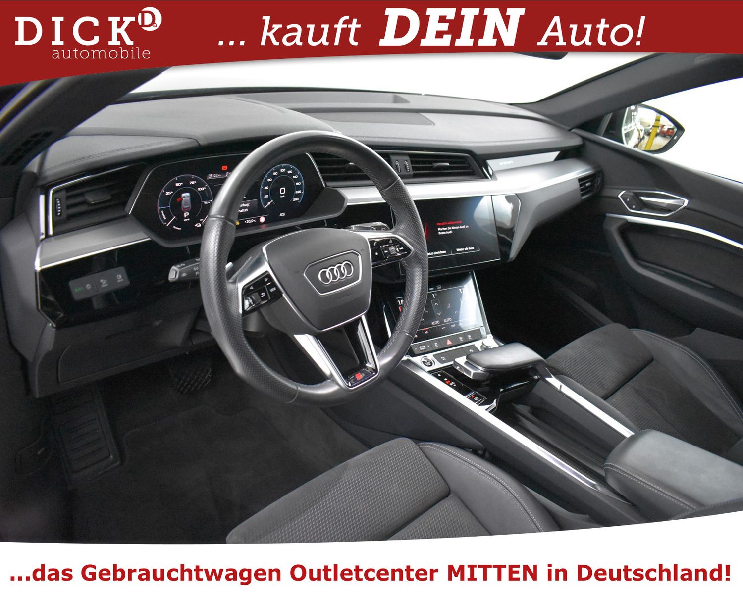 AUDI e-tron 55 Quatt S Line NAVI+LED+SHZ+KAMER+AHK+19 - Image 11