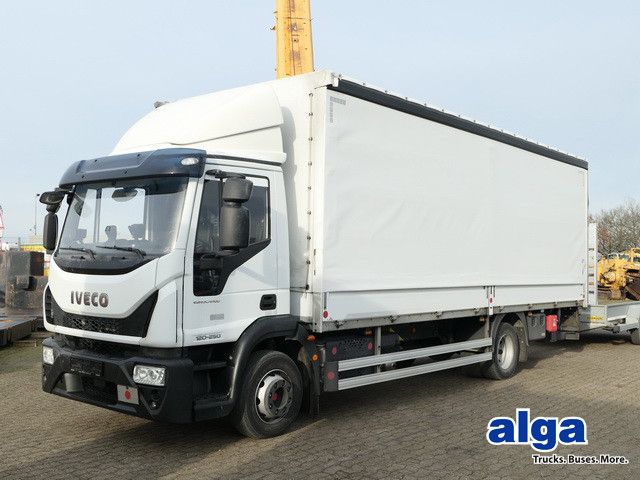 Iveco 120-250 Eurocargo, Schiebeplane, LBW, AHK, Klima