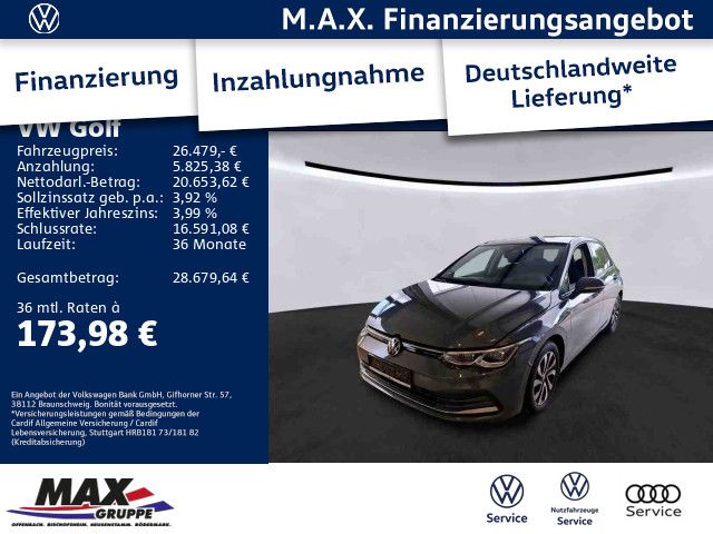 Golf VIII 2.0 TDI DSG ACTIVE AHK+MATRIX+HUD+PANO