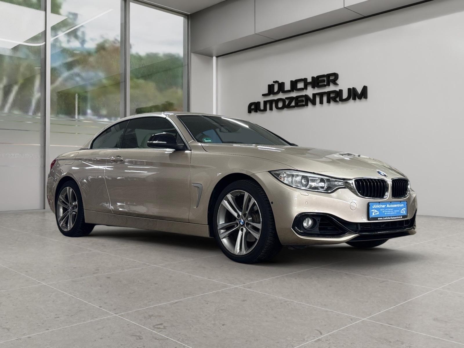 BMW 428i xDrive Cabrio , Scheckheft, Harman/Kardon