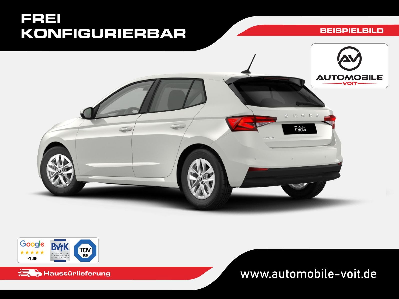 Skoda Fabia Essence Plus Modelljahr 2027 1.0 MPI 80... imagem 3