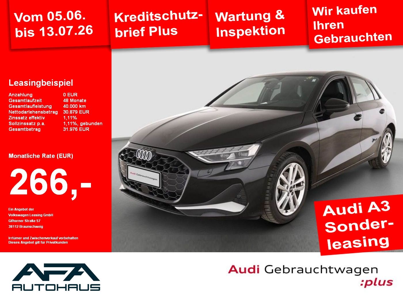 Audi A3 Sportback 35 TFSI Advan. RFK*Navi*ACC*Sp.Sitz