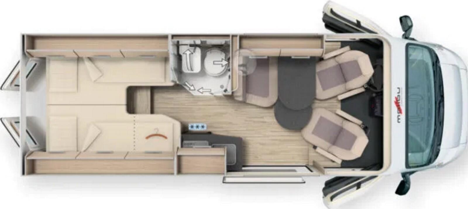 Malibu Van compact 600 LE Fahrassistenz Paket !