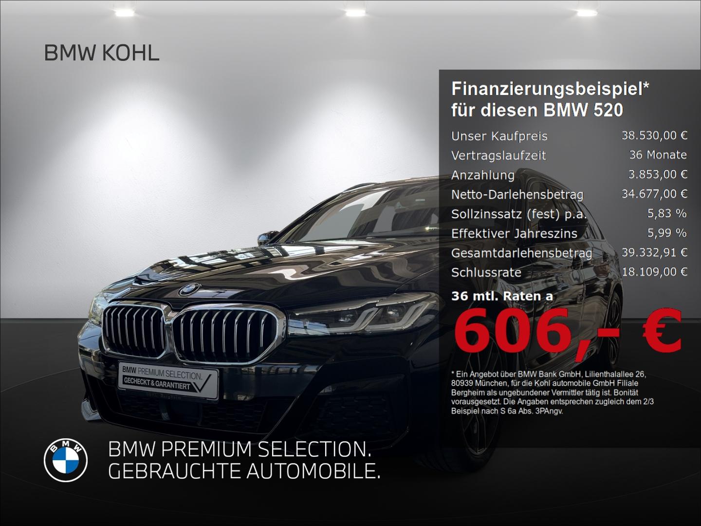 BMW 520 d xDrive Touring M Sport Luftfederung DAB Tu