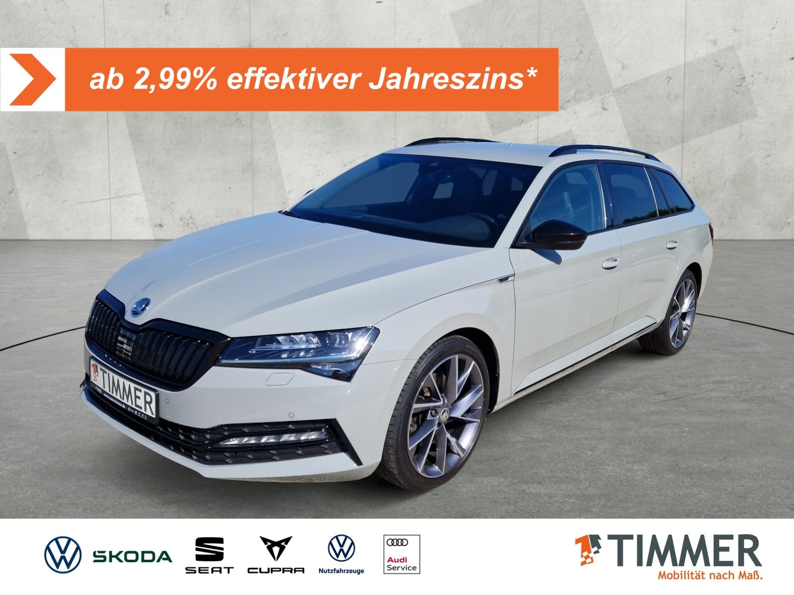 Skoda Superb Combi 2.0 TDI DSG 4x4 SPORTLINE +AHK +CAN