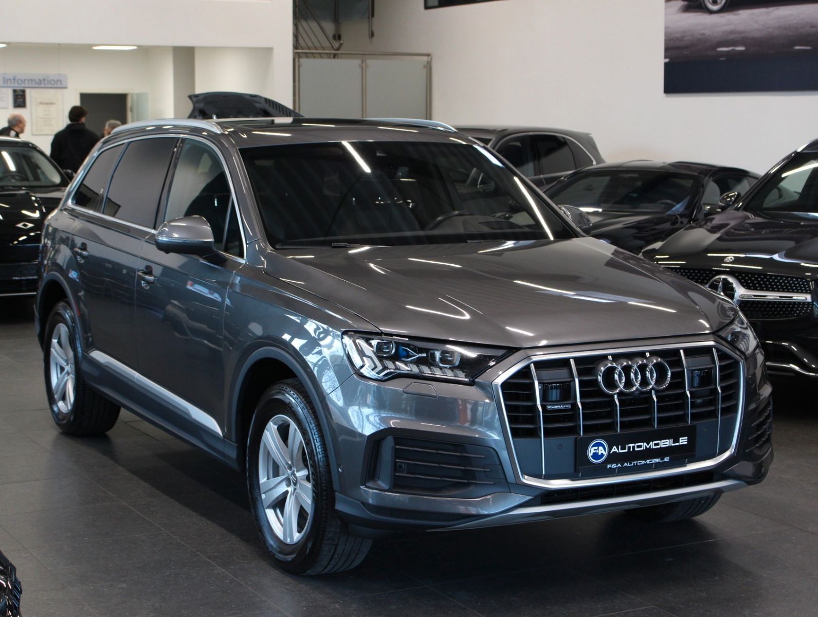Fahrzeugabbildung Audi Q7 50 TDI Quattro  1.Hand+Pano+Standhzg.+HUD