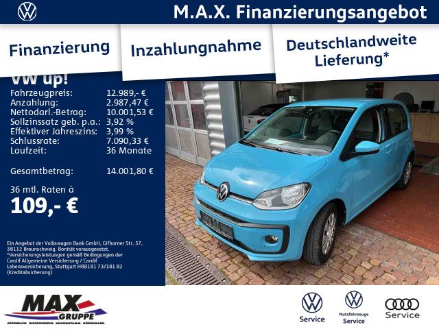 up! 1.0 TSI MOVE +KAMERA+WINTER+PDC+KLIMA+TEMPO+