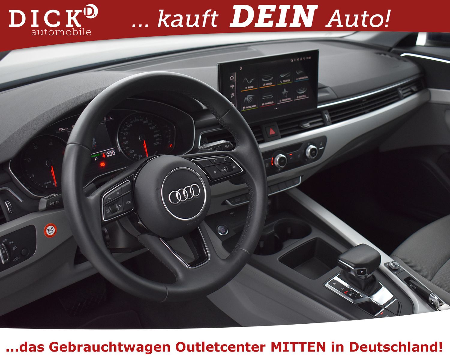 AUDI A4 Av 40d S-Tr >NAVI+LED+SITZHZ+PDC+DAB+TEMP+MFL - Image 10