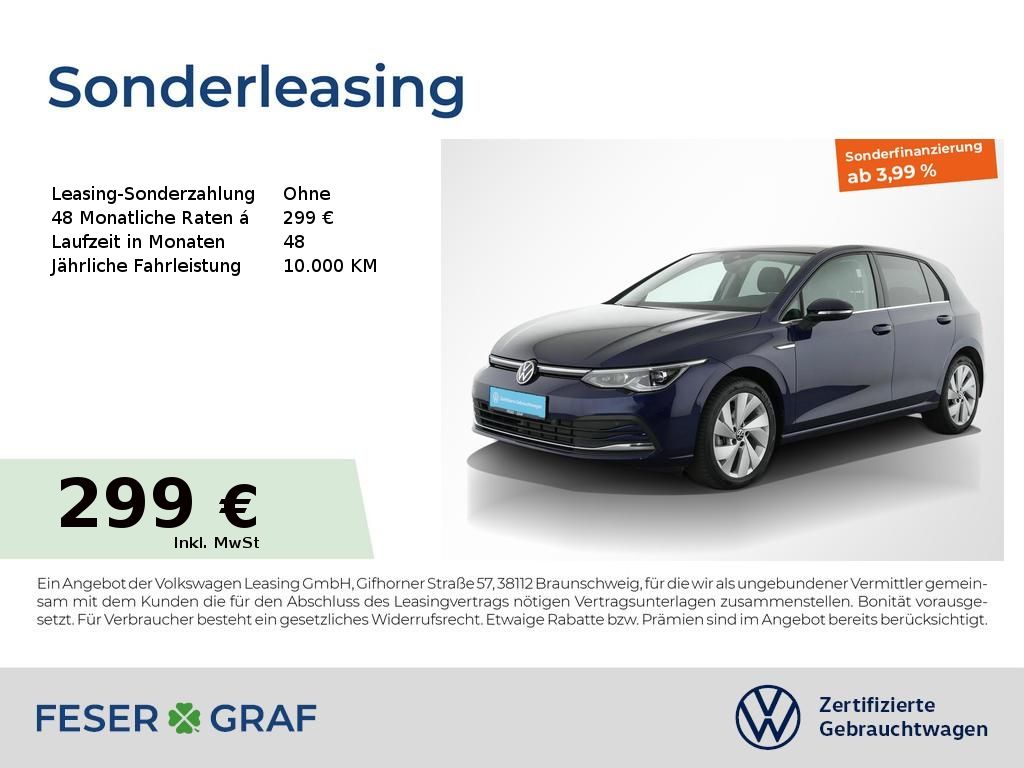 Volkswagen Golf 8 Style 1.5 eTSI DSG Navi Pano LED SiHz foto 1