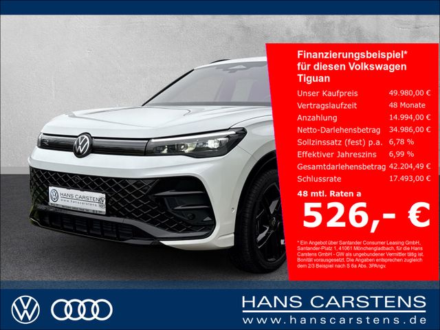 Volkswagen Tiguan R-Line 1,5 l eTSI AHK Navi Rückfahrkam.