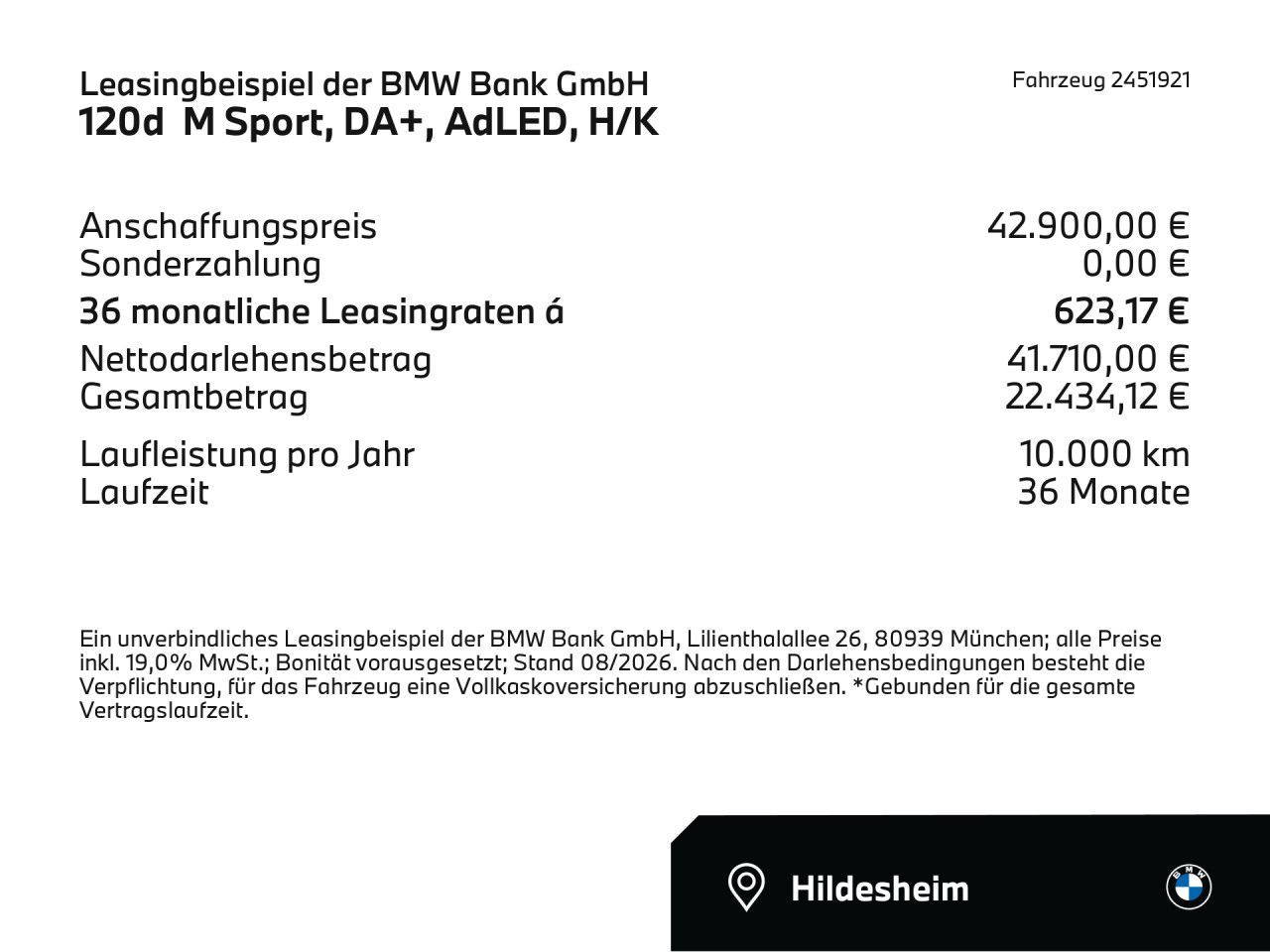 BMW 120 - Bild 2