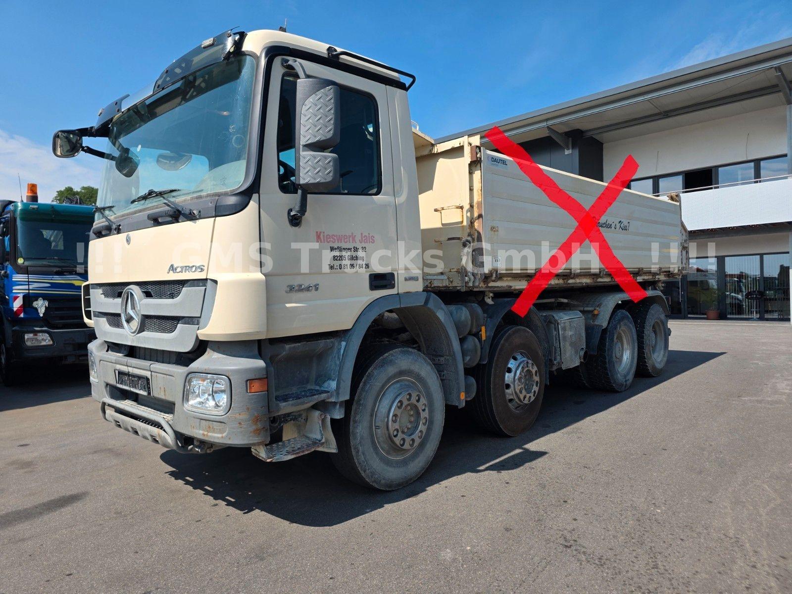 Mercedes-Benz Actros MP3 3241 / 8X4 / Blatt / Chassis / German