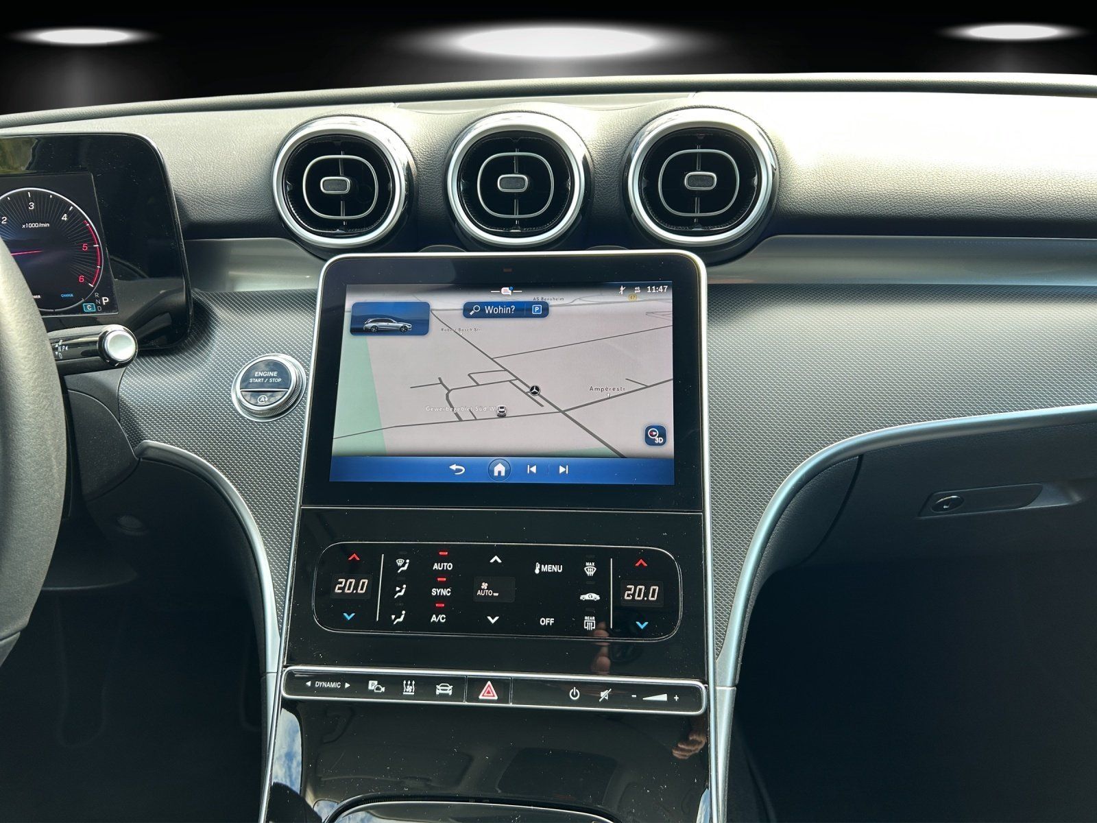 Fahrzeugabbildung Mercedes-Benz C220d 4M T Standhz AHK Memo SpurPkt LED el.Heckk