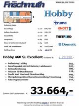 Hobby 460 SL Excellent - Hobby Excellent 460 SL