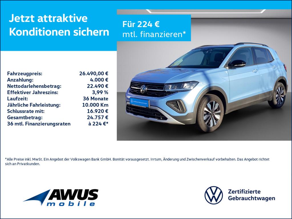Volkswagen T-Cross 1.0TSI DSG Goal