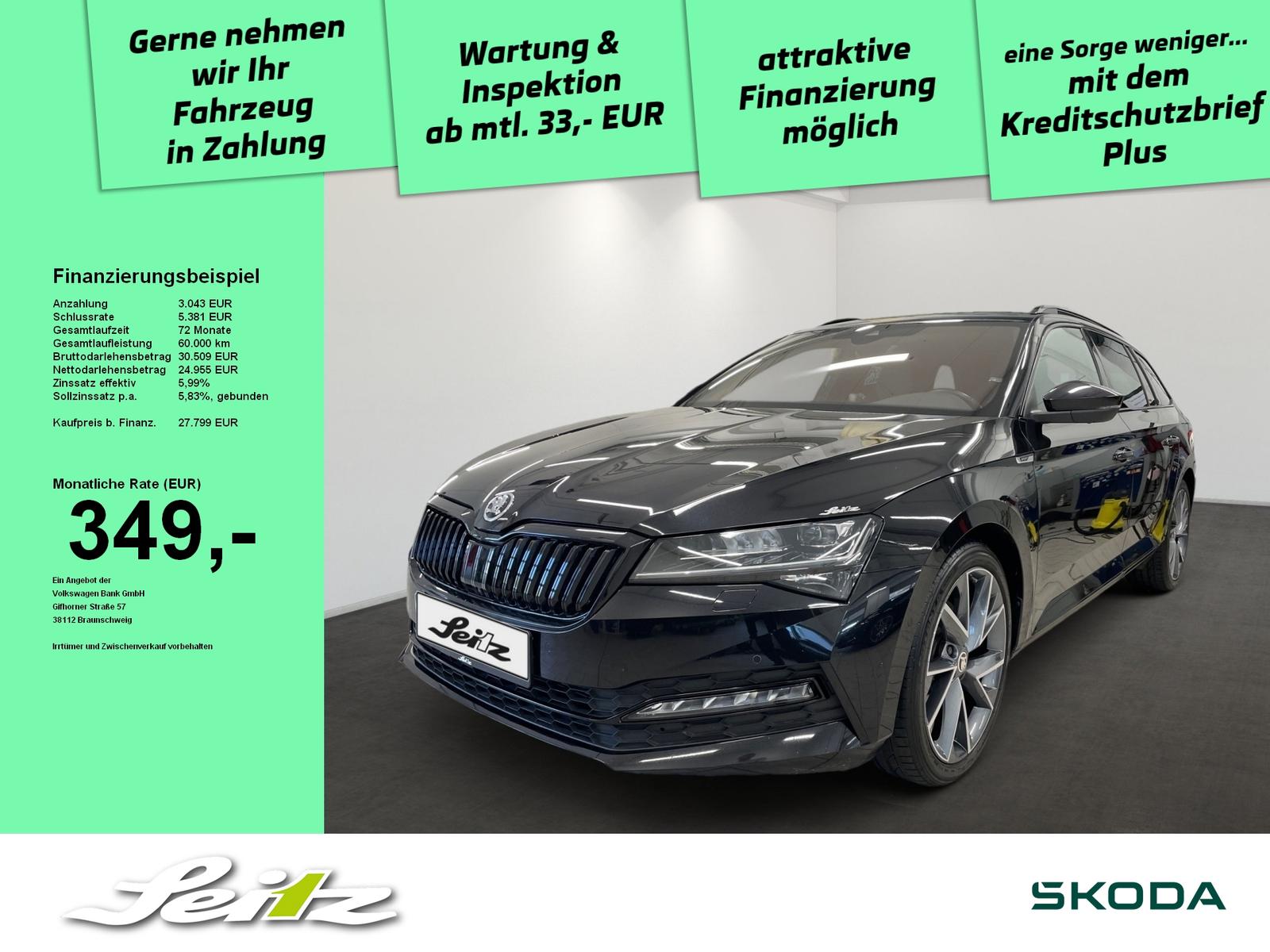 Skoda Superb Combi 2.0 TDI Sportline *AHK*STANDHZG*MAT