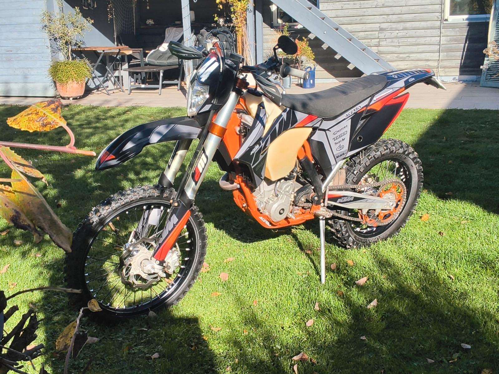 KTM EXC 2012 — двигун 45 HP (33kW)