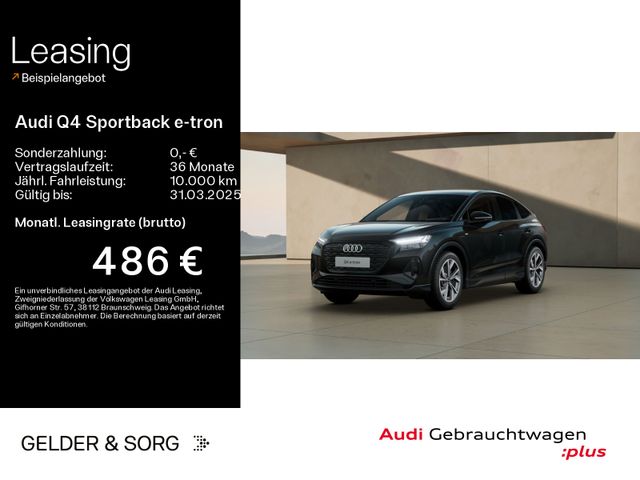 Audi Q4 Sportback e-tron qu S line Matrix*HuD*AHK*ACC