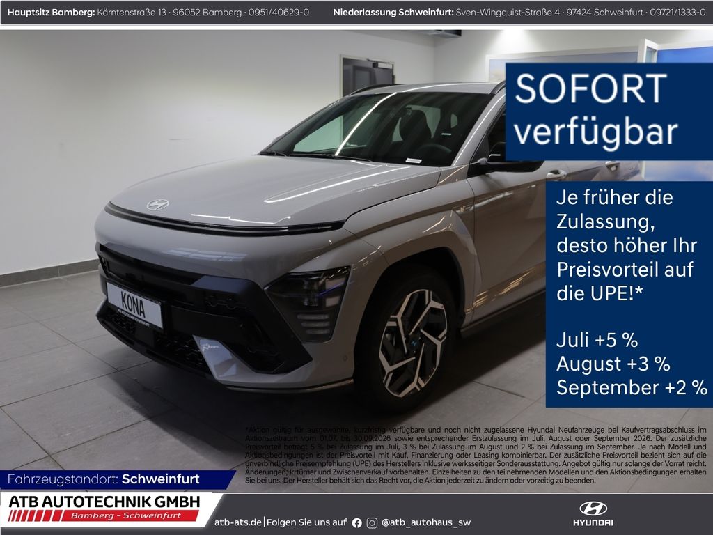 Hyundai KONA N-Line 1.6 T-GDI (150PS) DCT