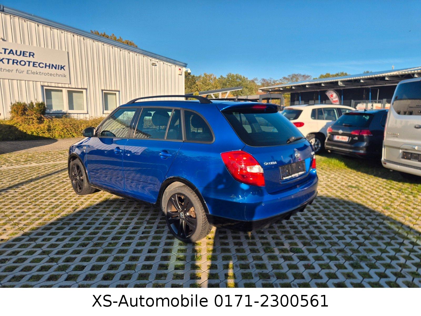 Skoda Fabia 2014 — rear view