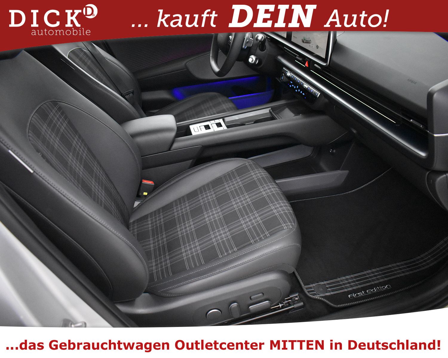HYUNDAI Ioniq 6 First Edit 4WD PANO+LED+HEAD+WP+KAM+ACC+ - Image 11