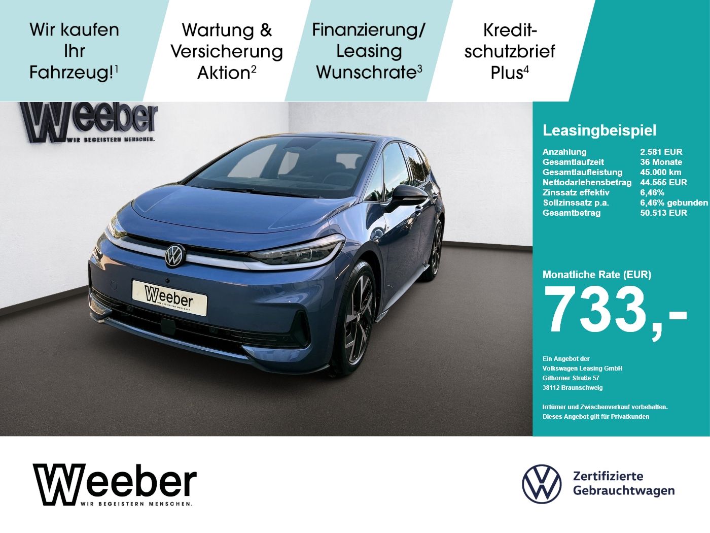 Volkswagen ID.3 Neo Style HeadUp Panodach Navi LED Kamera foto 1