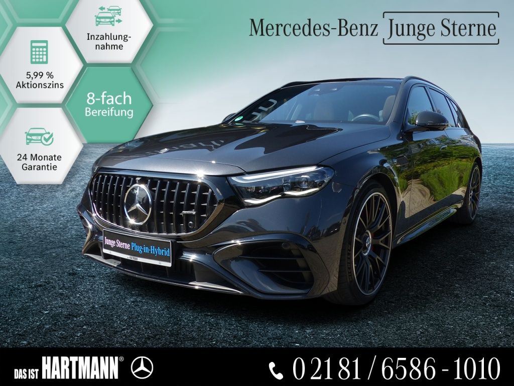 MERCEDES-BENZ AMG E 53 Hybrid 4M+ T-Modell PANO+360°+HUD+DISTR