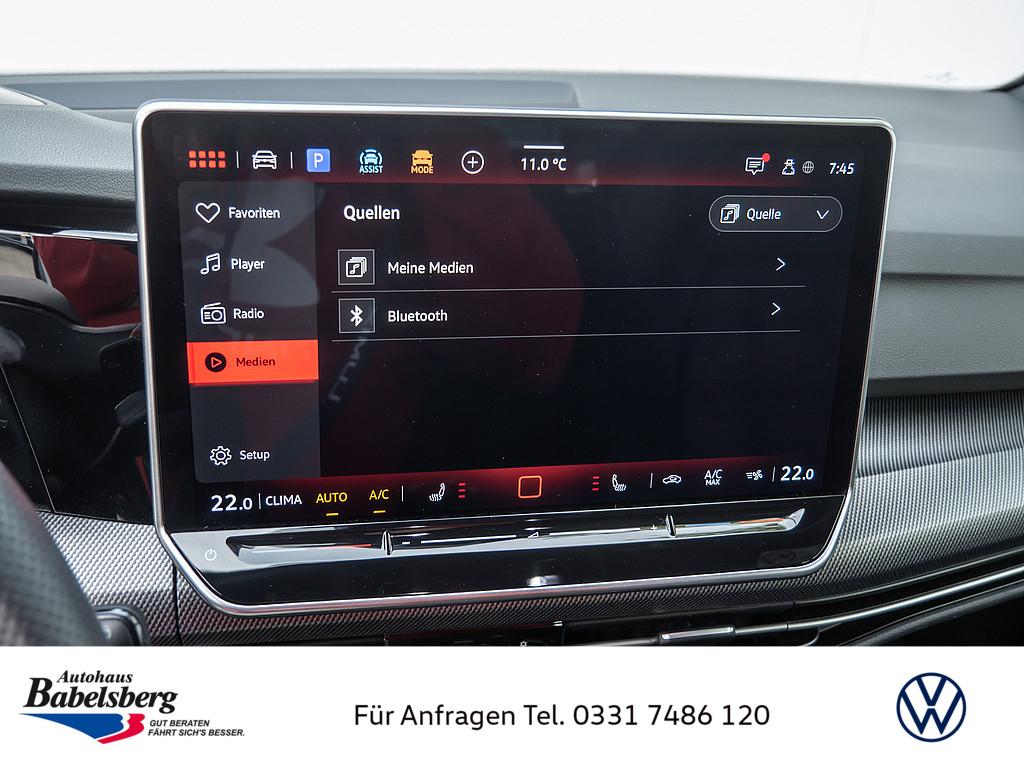 Volkswagen Golf VIII GTI 2.0TSI DSG LED NAVI ACC RFK, миниатюра 11