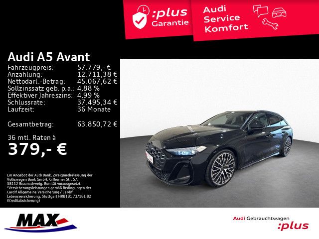 A5 Avant TDI QUATT S LINE MATRIX+AHK+B&O+HUD