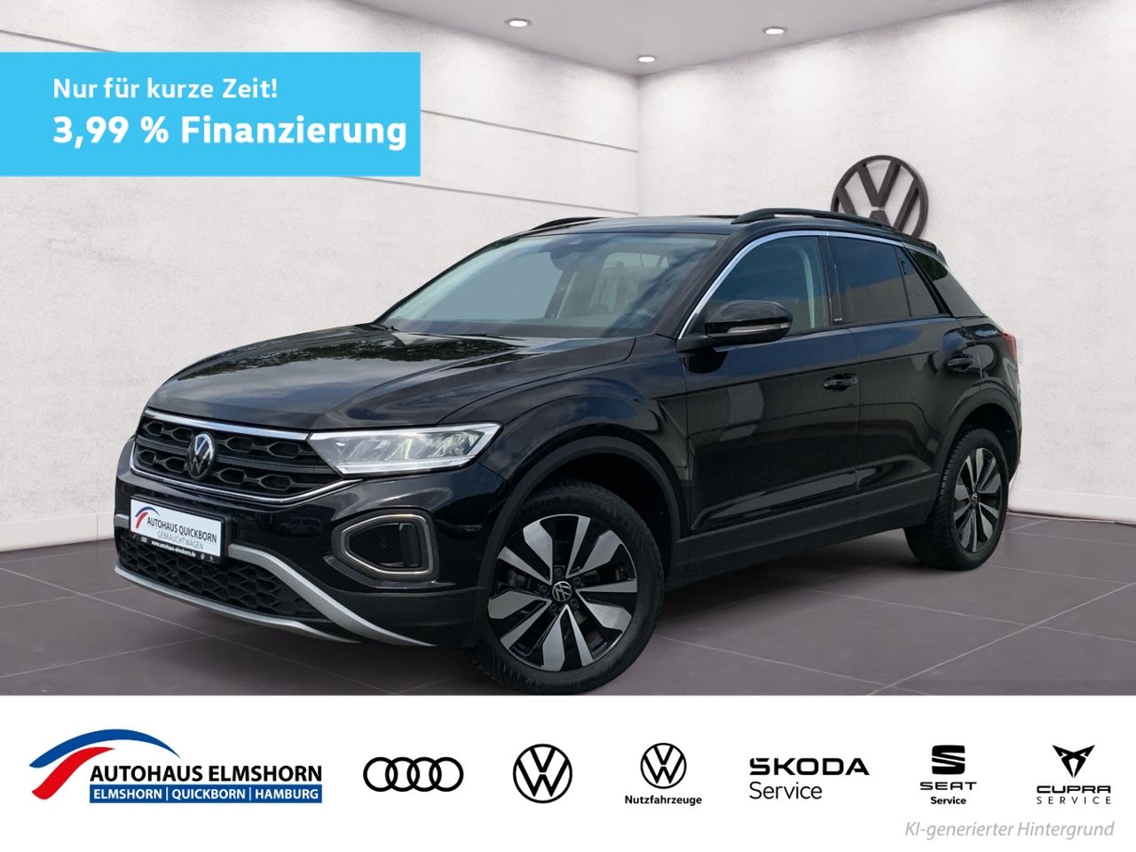 Volkswagen T-Roc Move 1.5 TSI AHK APP KAMERA NAVI