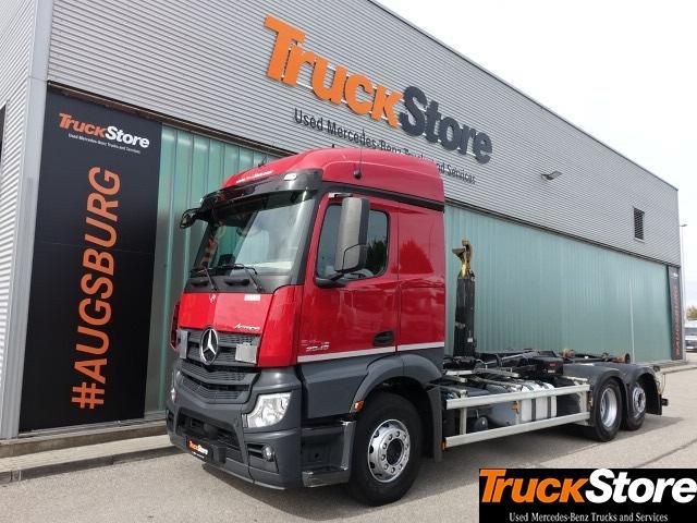 Mercedes-Benz Actros 2545 Abrollkipper mit Haken Distronic PPC