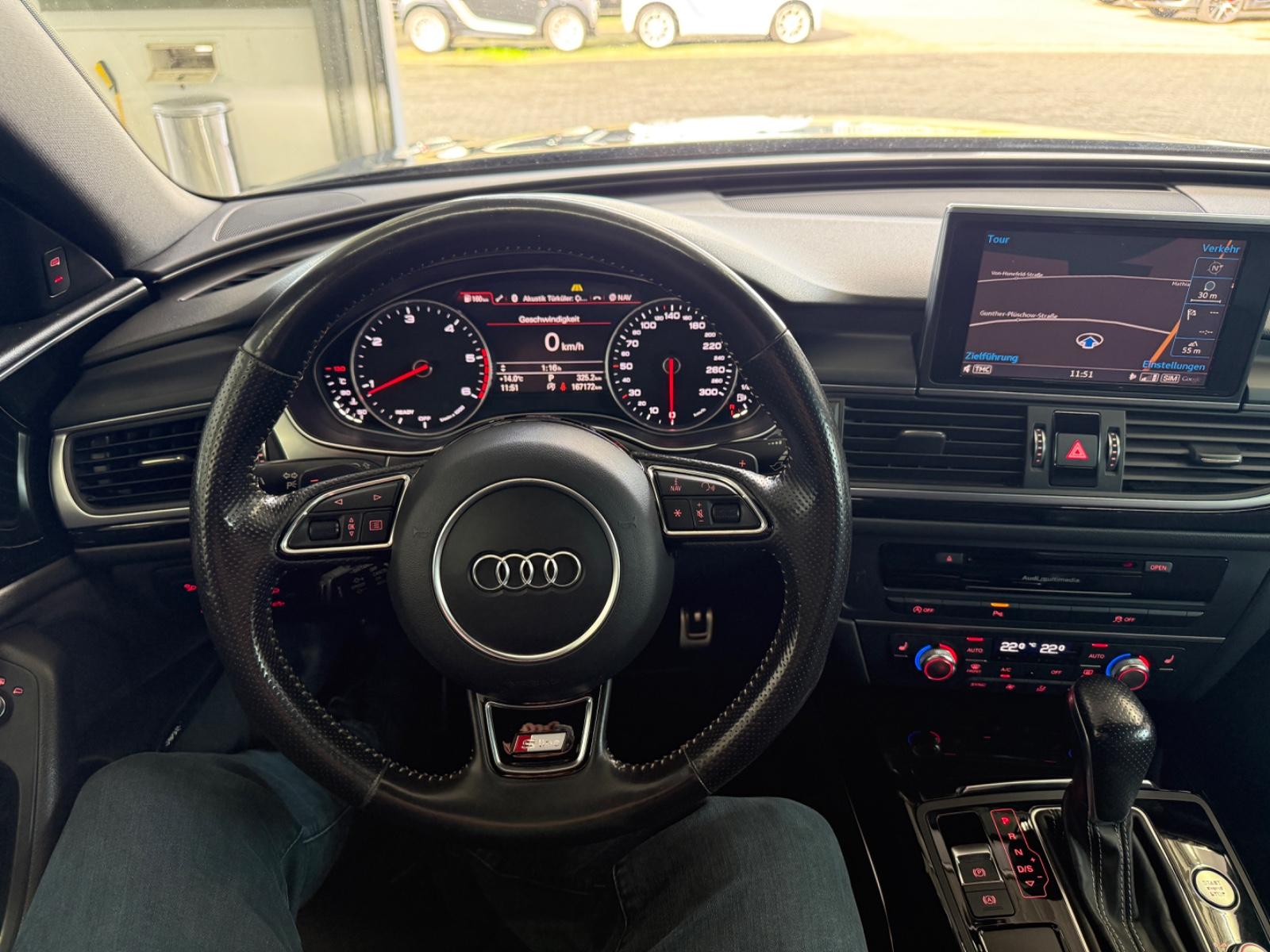 Audi A6 2.0 TDI*S-LIN*BLACK*LED*BOSE*NAV*ACC*LANE*SID