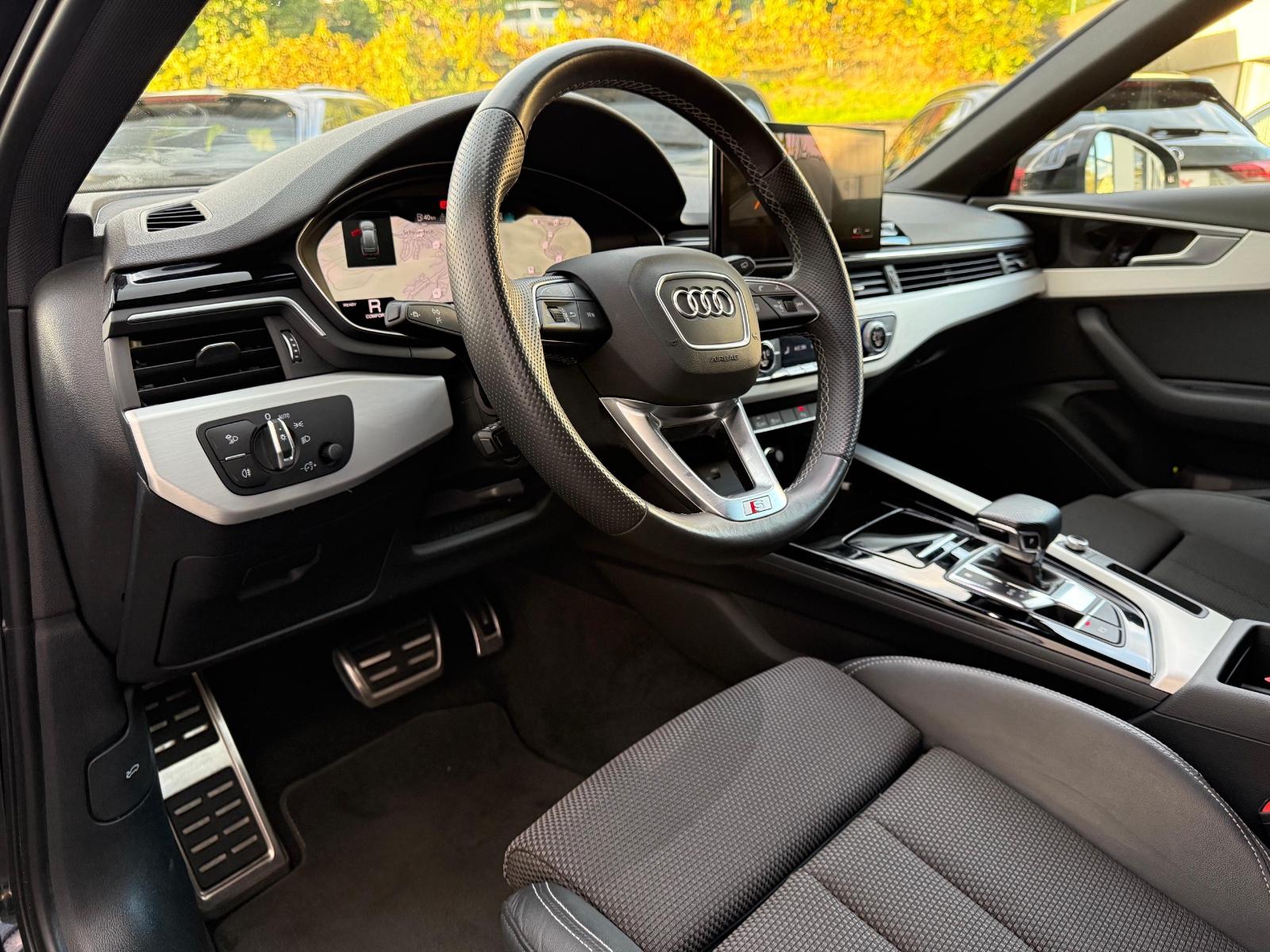 Audi A4 Avant 40 TFSI 2x S line Balck/Matrix/AHK/RKam, миниатюра 11
